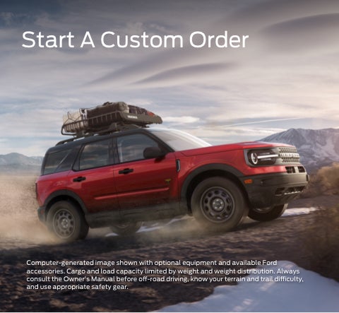 Start a custom order | Herb Green Ford, Inc. in Cascade IA